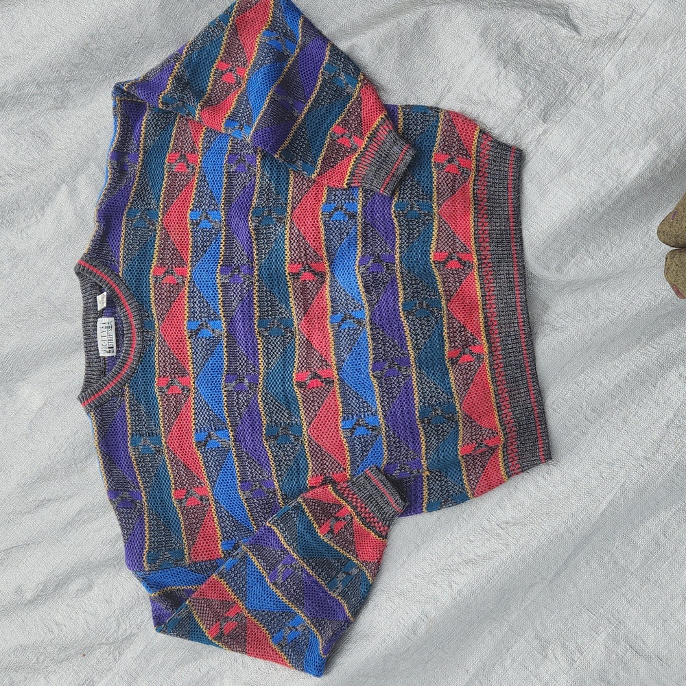 City Streets Multicolor Crewneck Sweater